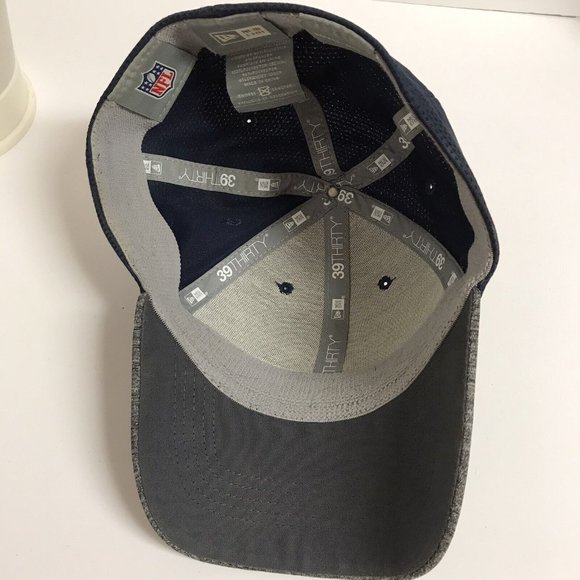 Dallas Cowboys New Era 39Thirty Small Medium Fitted Hat - Picture 5 of 8